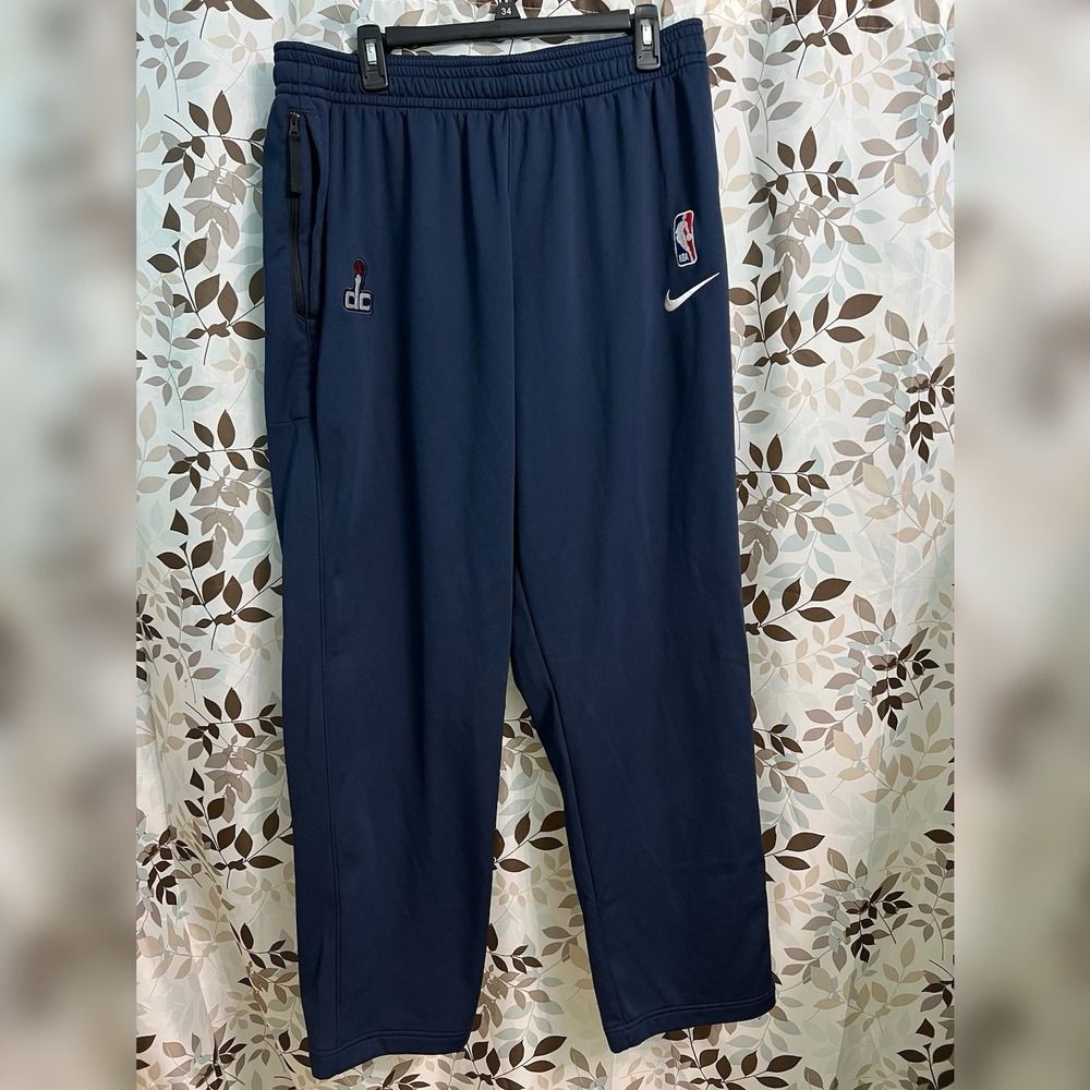 Washington Wizards Nike Pants Mens XXL Blue NBA Basketball Dri Fit Therma